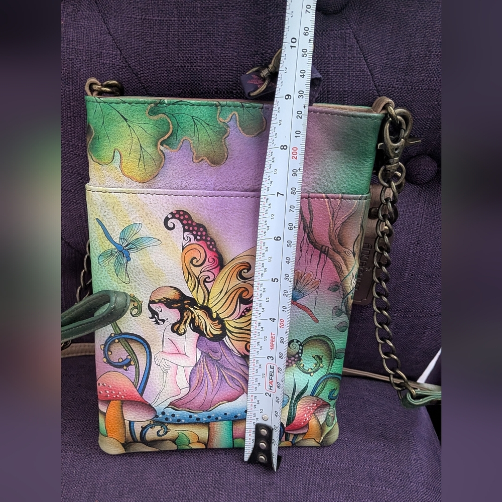 Anuschka Hand Painted Purse - Picture 5 of 6